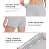image:imageWiWi Viscose from Bamboo Pajama Shorts for Women Soft Sleep Boxers High Waisted Lounge Short Pj Bottoms SXXLAlight Grey