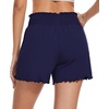 image:imageWiWi Viscose from Bamboo Pajama Shorts for Women Soft Sleep Boxers High Waisted Lounge Short Pj Bottoms SXXLAnavy