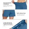 image:imageWiWi Viscose from Bamboo Pajama Shorts for Women Soft Sleep Boxers High Waisted Lounge Short Pj Bottoms SXXLAprussian Blue
