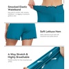 image:imageWiWi Viscose from Bamboo Pajama Shorts for Women Soft Sleep Boxers High Waisted Lounge Short Pj Bottoms SXXLAteal Blue