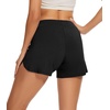 image:imageWiWi Viscose from Bamboo Pajama Shorts for Women Soft Sleep Boxers High Waisted Lounge Short Pj Bottoms SXXLBblack