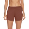image:imageWiWi Viscose from Bamboo Pajama Shorts for Women Soft Sleep Boxers High Waisted Lounge Short Pj Bottoms SXXLBchocolate Brown