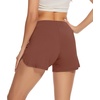 image:imageWiWi Viscose from Bamboo Pajama Shorts for Women Soft Sleep Boxers High Waisted Lounge Short Pj Bottoms SXXLBchocolate Brown