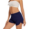 image:imageWiWi Viscose from Bamboo Pajama Shorts for Women Soft Sleep Boxers High Waisted Lounge Short Pj Bottoms SXXLBnavy