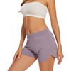 image:imageWiWi Viscose from Bamboo Pajama Shorts for Women Soft Sleep Boxers High Waisted Lounge Short Pj Bottoms SXXLBviolet