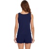 image:imageWiWi Viscose from Bamboo Pajamas for Women Tank Top and Shorts Pajama Set Soft Sleepwear SXXLAnavy