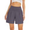 image:imageWiWi Viscose from Bamboo Sleep Shorts for Women Casual Lounge Boxers Soft Pajama Wide Leg Bottoms Sleepwear SXXLDark Grey