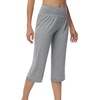 image:imageWiWi Viscose from Bamboo Womens Capri Pajama Pants Lounge Casual Bottoms Cute Capris SXXLHeather Grey