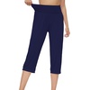 image:imageWiWi Viscose from Bamboo Womens Capri Pajama Pants Lounge Casual Bottoms Cute Capris SXXLNavy