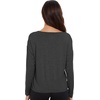 image:imageWiWi Womens Long Sleeve Shirts Pullover Tops Base Layer Slim Fit Viscose from Bamboo Tunic SXXLCharcoal Heather