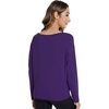 image:imageWiWi Womens Long Sleeve Shirts Pullover Tops Base Layer Slim Fit Viscose from Bamboo Tunic SXXLDark Purple