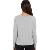 image:imageWiWi Womens Long Sleeve Shirts Pullover Tops Base Layer Slim Fit Viscose from Bamboo Tunic SXXLLight Heather Grey