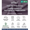 image:imageWiWi Womens Pajama Set Soft Ribbed Lounge Sets Long Seeve Sleepwear Button Down Pants Warm Nightwear PJs SXXLPurplish Grey