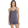 image:imageWiWi Womens Pajama Sets Viscose from Bamboo Shorts Pj Set Cooling Sleeveless 2 Piece Sleepwear SXXLAdark Grey