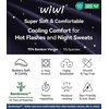 image:imageWiWi Womens Pajama Sets Viscose from Bamboo Shorts Pj Set Cooling Sleeveless 2 Piece Sleepwear SXXLAnavyWhite Dots