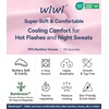 image:imageWiWi Womens Pajama Sets Viscose from Bamboo Shorts Pj Set Cooling Sleeveless 2 Piece Sleepwear SXXLApink