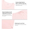 image:imageWiWi Womens Pajama Sets Viscose from Bamboo Shorts Pj Set Cooling Sleeveless 2 Piece Sleepwear SXXLBblush Pink