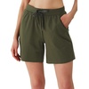 image:imageWiWi Womens Pajama Shorts Loose Comfy Pajamas Bottoms Lightweight Viscose from Bamboo Sleepwear SXXLFfark Army