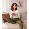 image:imageWiWi Womens Viscose from Bamboo Joggers Super Soft Pajama Pants Yoga Bottoms Cooling Lounge Sweatpants SXXLAarmy Green