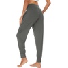 image:imageWiWi Womens Viscose from Bamboo Joggers Super Soft Pajama Pants Yoga Bottoms Cooling Lounge Sweatpants SXXLAcharcoal