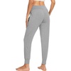 image:imageWiWi Womens Viscose from Bamboo Joggers Super Soft Pajama Pants Yoga Bottoms Cooling Lounge Sweatpants SXXLAheather Grey