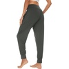 image:imageWiWi Womens Viscose from Bamboo Joggers Super Soft Pajama Pants Yoga Bottoms Cooling Lounge Sweatpants SXXLAiron Grey