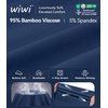 image:imageWiWi Womens Viscose from Bamboo Joggers Super Soft Pajama Pants Yoga Bottoms Cooling Lounge Sweatpants SXXLAnavy Blue