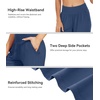 image:imageWiWi Womens Viscose from Bamboo Joggers Super Soft Pajama Pants Yoga Bottoms Cooling Lounge Sweatpants SXXLAnavy Blue