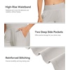 image:imageWiWi Womens Viscose from Bamboo Joggers Super Soft Pajama Pants Yoga Bottoms Cooling Lounge Sweatpants SXXLAoat Milk
