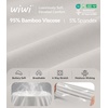 image:imageWiWi Womens Viscose from Bamboo Joggers Super Soft Pajama Pants Yoga Bottoms Cooling Lounge Sweatpants SXXLAoat Milk