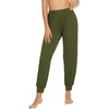 image:imageWiWi Womens Viscose from Bamboo Joggers Super Soft Pajama Pants Yoga Bottoms Cooling Lounge Sweatpants SXXLBarmy Green