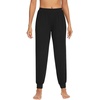 image:imageWiWi Womens Viscose from Bamboo Joggers Super Soft Pajama Pants Yoga Bottoms Cooling Lounge Sweatpants SXXLBblack