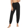 image:imageWiWi Womens Viscose from Bamboo Joggers Super Soft Pajama Pants Yoga Bottoms Cooling Lounge Sweatpants SXXLBblack