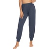 image:imageWiWi Womens Viscose from Bamboo Joggers Super Soft Pajama Pants Yoga Bottoms Cooling Lounge Sweatpants SXXLBmidnight Blue