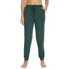 image:imageWiWi Womens Viscose from Bamboo Joggers Super Soft Pajama Pants Yoga Bottoms Cooling Lounge Sweatpants SXXLCblackish Green
