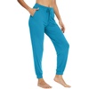 image:imageWiWi Womens Viscose from Bamboo Joggers Super Soft Pajama Pants Yoga Bottoms Cooling Lounge Sweatpants SXXLCteal Blue