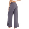 image:imageWiWi Womens Viscose from Bamboo Lounge Pants Soft Wide Leg Pajama Bottoms Palazzo Yoga Pant Casual Pj Bottom SXXLDark Grey
