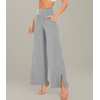 image:imageWiWi Womens Viscose from Bamboo Lounge Pants Soft Wide Leg Pajama Bottoms Palazzo Yoga Pant Casual Pj Bottom SXXLHeather Grey