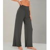 image:imageWiWi Womens Viscose from Bamboo Lounge Pants Soft Wide Leg Pajama Bottoms Palazzo Yoga Pant Casual Pj Bottom SXXLIron Grey