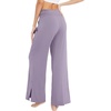 image:imageWiWi Womens Viscose from Bamboo Lounge Pants Soft Wide Leg Pajama Bottoms Palazzo Yoga Pant Casual Pj Bottom SXXLViolet