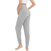 image:imageWiWi Womens Viscose from Bamboo Maternity Pants Soft Over The Belly Pregnancy Leggings High Waist Stretchy BottomsAheather Grey