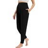 image:imageWiWi Womens Viscose from Bamboo Maternity Pants Soft Over The Belly Pregnancy Leggings High Waist Stretchy BottomsBblack