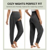image:imageWiWi Womens Viscose from Bamboo Maternity Pants Soft Over The Belly Pregnancy Leggings High Waist Stretchy BottomsBcharcoal Heather