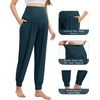 image:imageWiWi Womens Viscose from Bamboo Maternity Pants Soft Over The Belly Pregnancy Leggings High Waist Stretchy BottomsBdeep Teal