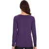 image:imageWiWi Womens Viscose from Bamboo Pajama Tops Soft Basic Sleep Shirt Loose Long Sleeves TShirt Loungewear SXXLAdark Purple