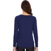 image:imageWiWi Womens Viscose from Bamboo Pajama Tops Soft Basic Sleep Shirt Loose Long Sleeves TShirt Loungewear SXXLAnavy