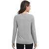 image:imageWiWi Womens Viscose from Bamboo Pajama Tops Soft Basic Sleep Shirt Loose Long Sleeves TShirt Loungewear SXXLBheather Grey