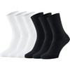 White+black 6 Pairs