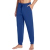 image:imageWiWi Mens Pajama Pants Super Soft Bamboo Viscose Cooling Lounge Bottoms Sleep Comfy Pj Joggers Sweatpant with Pockets SXXLAblue Depth