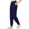image:imageWiWi Pajama Pants for Women Soft Lounge Joggers Pockets Comfy Sleep Bottoms Viscose from Bamboo Pjs Jogger SXXLNavy